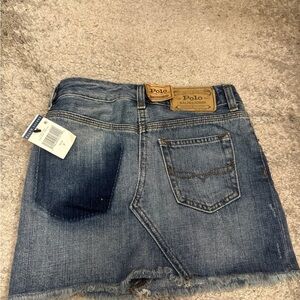 Polo Ralph Lauren girls Jean shirt size 7 NWT